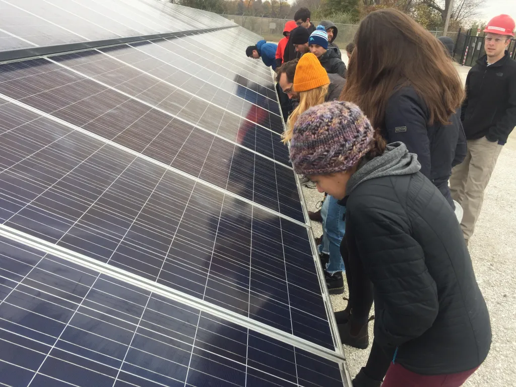 Solar power plant